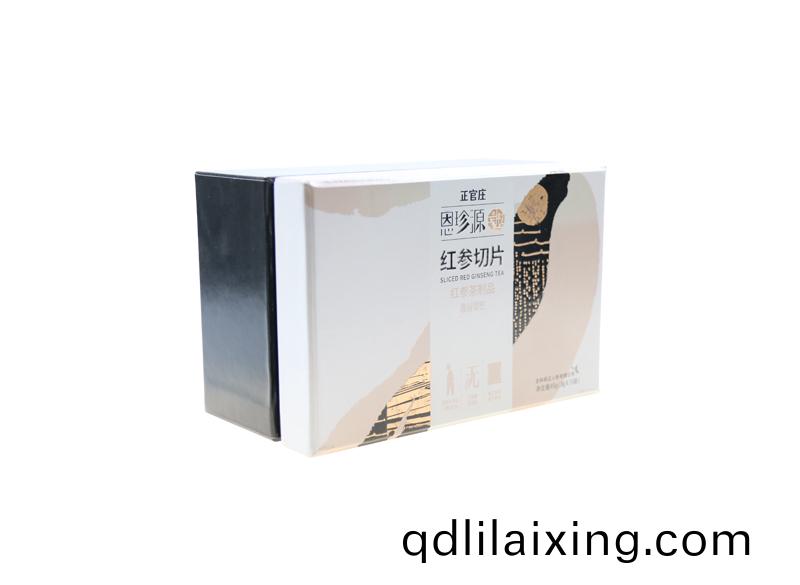正(zheng)官莊(zhuang)紅(hong)蓡(shen)切片包(bao)裝盒(he)