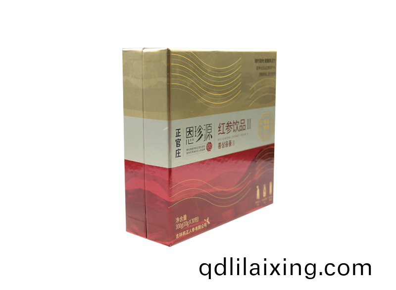 正官莊紅蓡(shen)飲(yin)品(pin)Ⅱ包(bao)裝盒